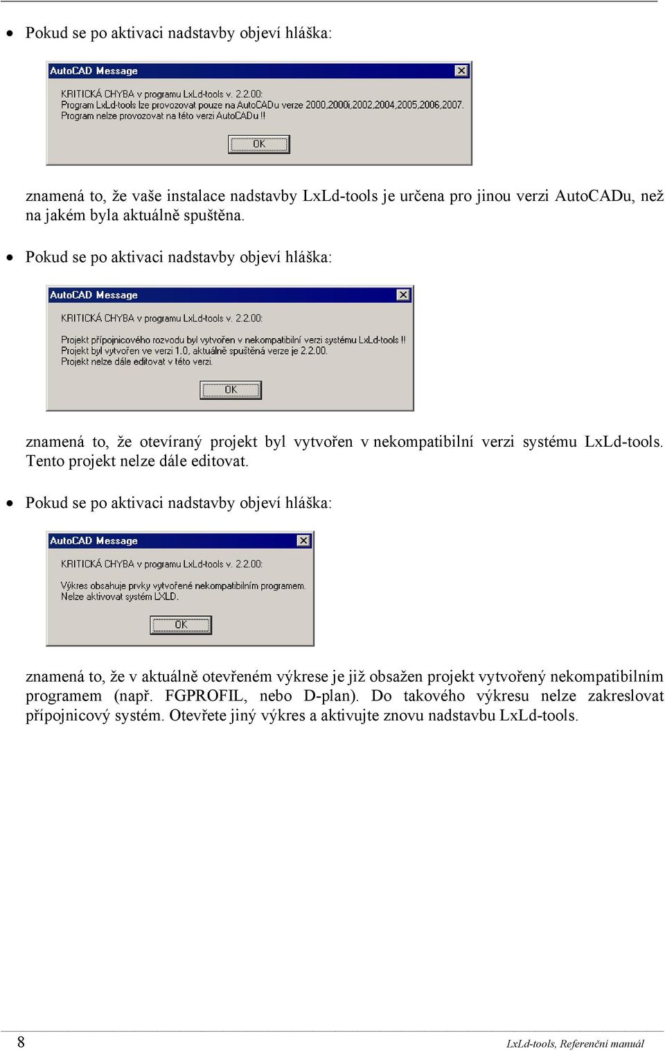 Tento projekt nelze dále editovat.