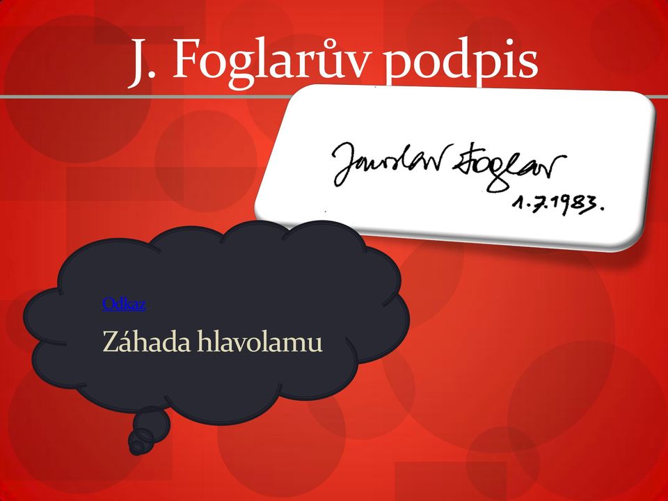 podpis