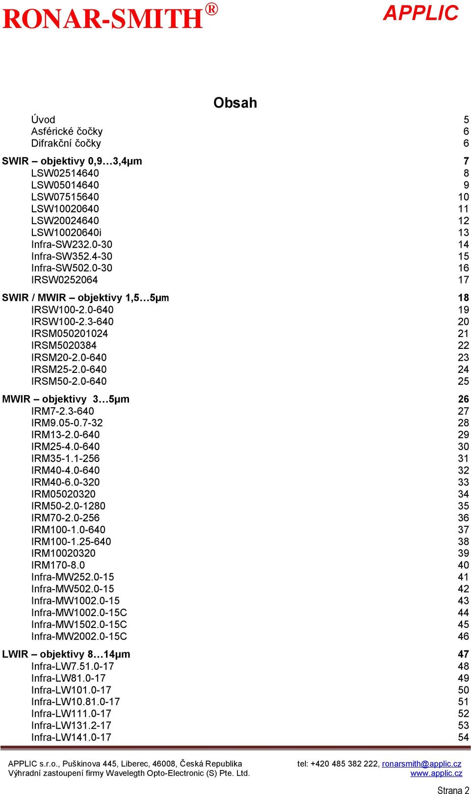0-640 25 objektivy 3 5μm 26 IRM7-2.3-640 27 IRM9.05-0.7-32 28 IRM13-2.0-640 29 IRM25-4.0-640 30 IRM35-1.1-256 31 IRM40-4.0-640 32 IRM40-6.0-320 33 IRM05020320 34 IRM50-2.0-1280 35 IRM70-2.