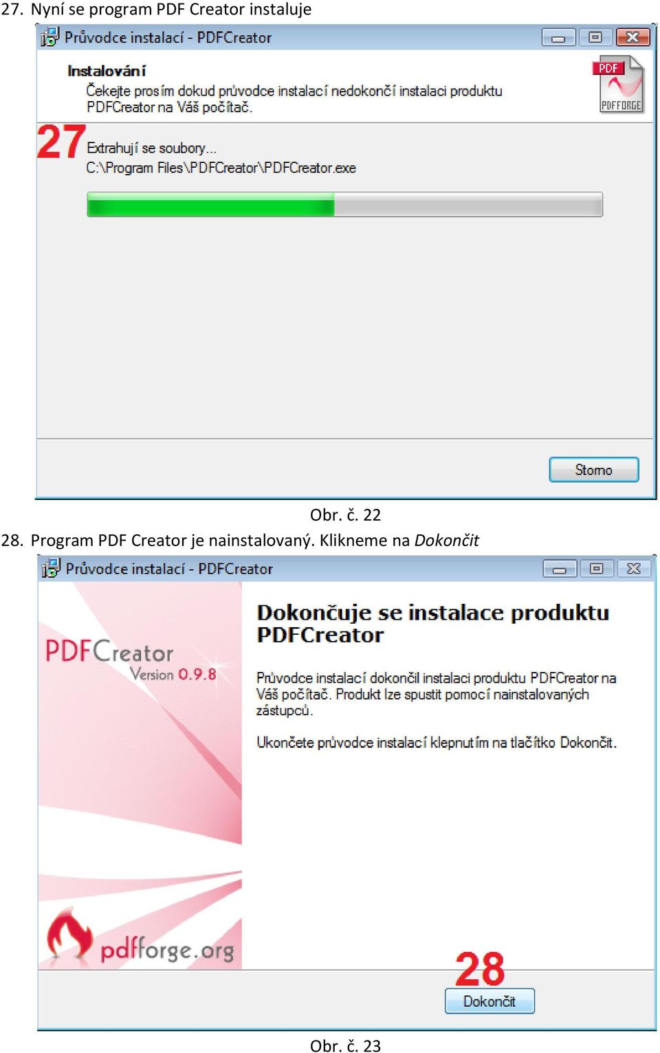 Program PDF Creator je