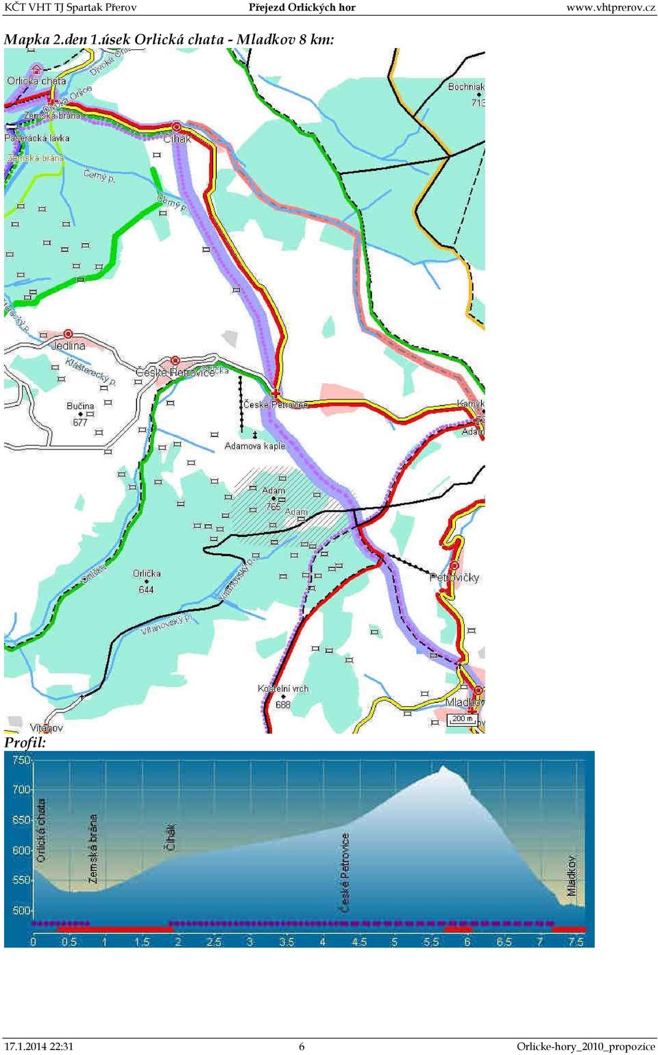 Mladkov 8 km: 17