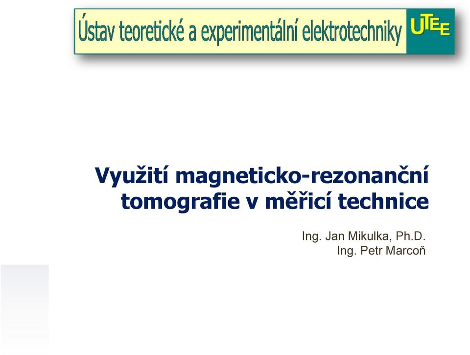 tomografie v měřicí