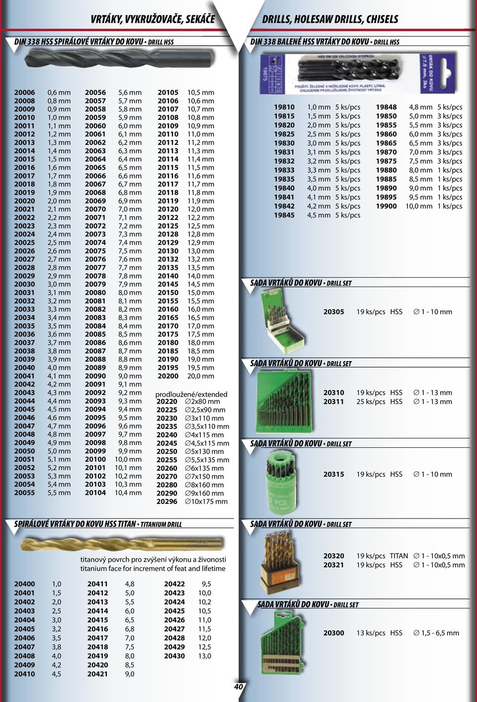 20026 2,6 mm 20027 2,7 mm 20028 2,8 mm 20029 2,9 mm 20030 3,0 mm 20031 3,1 mm 20032 3,2 mm 20033 3,3 mm 20034 3,4 mm 20035 3,5 mm 20036 3,6 mm 20037 3,7 mm 20038 3,8 mm 20039 3,9 mm 20040 4,0 mm