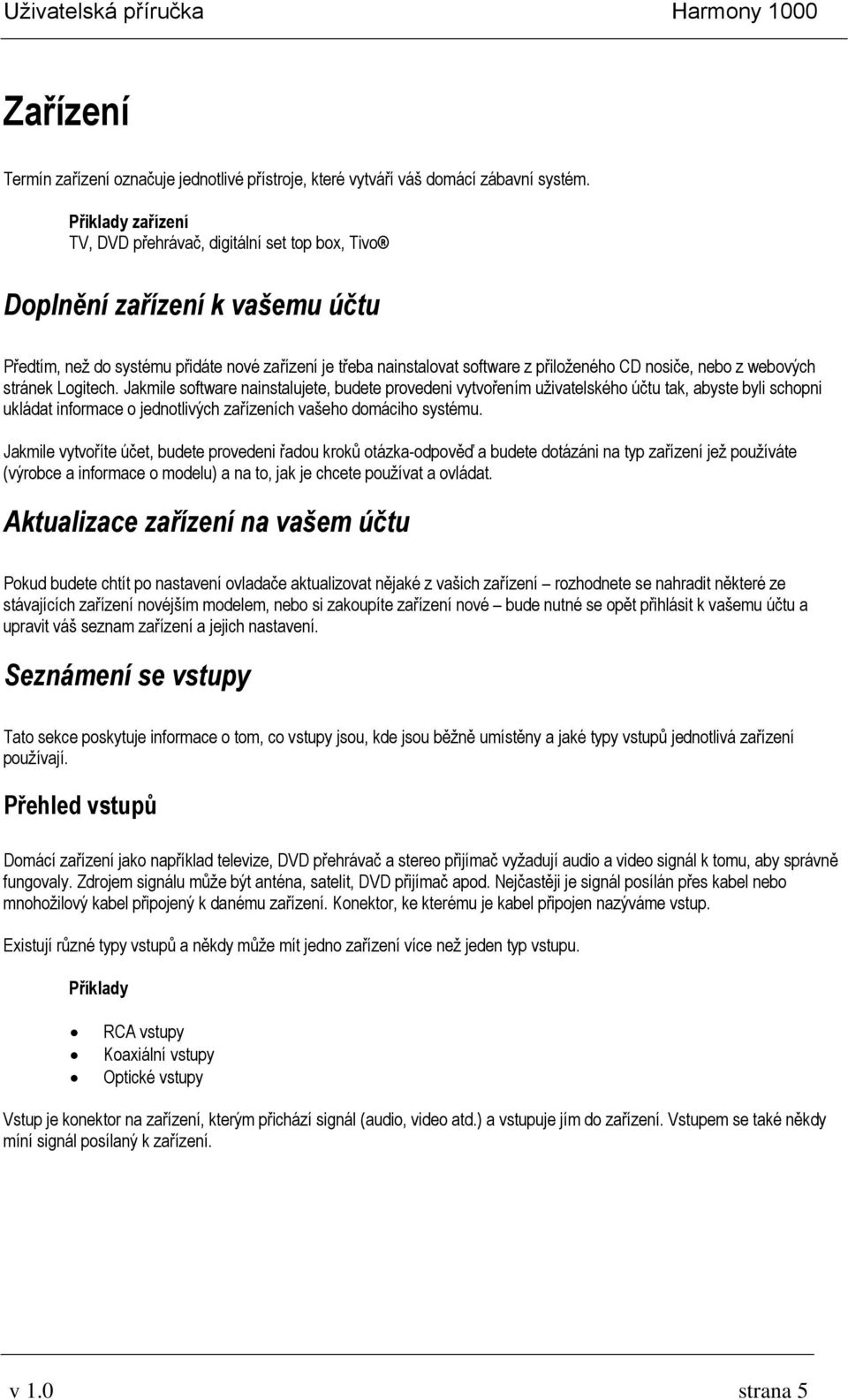 nebo z webových stránek Logitech.