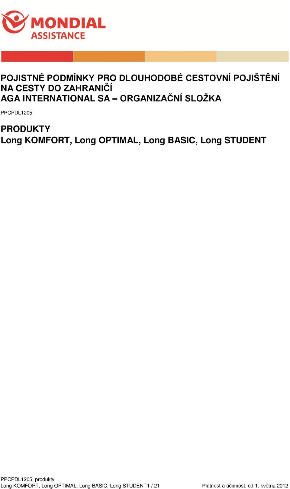 Long KOMFORT, Long OPTIMAL, Long BASIC, Long STUDENT Long KOMFORT, Long