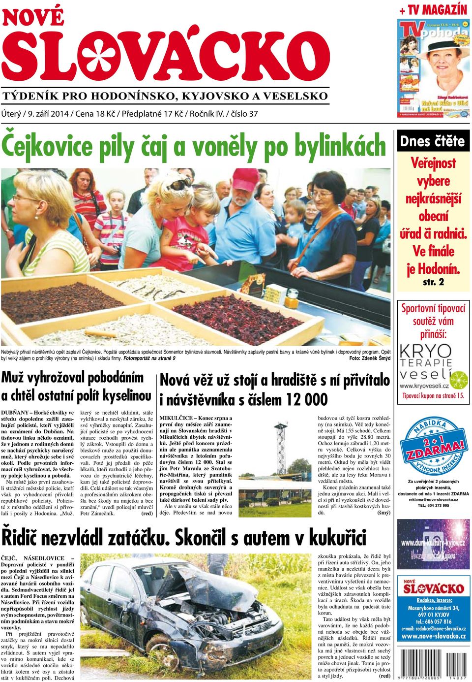 Návštěvníky zaplavily pestré barvy a krásné vůně bylinek i doprovodný program. Opět byl velký zájem o prohlídky výrobny (na snímku) i skladu firmy.