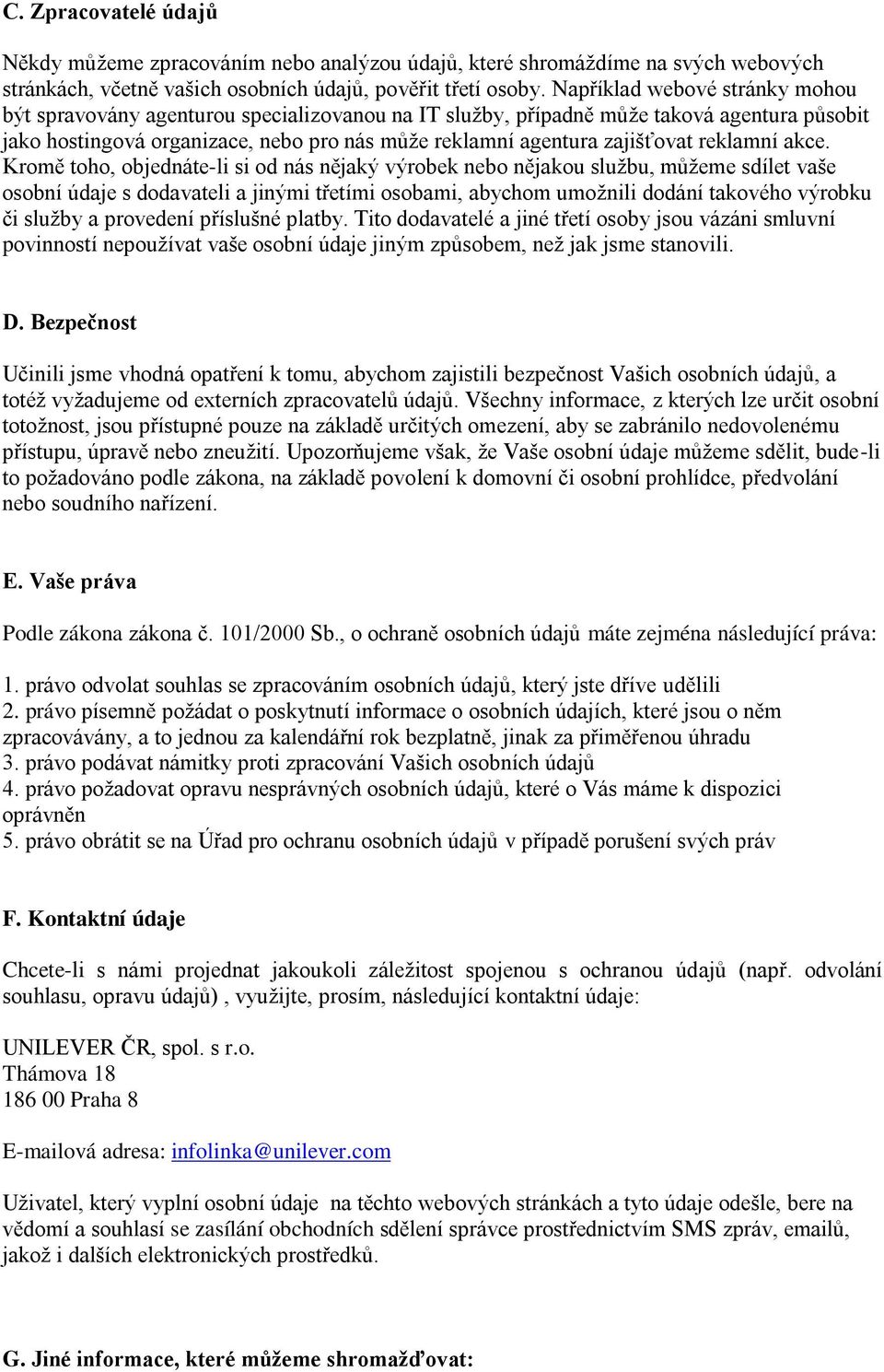 reklamní akce.