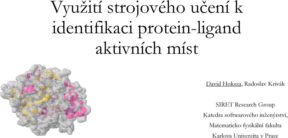 Krivák SIRET Research Group Katedra softwarového