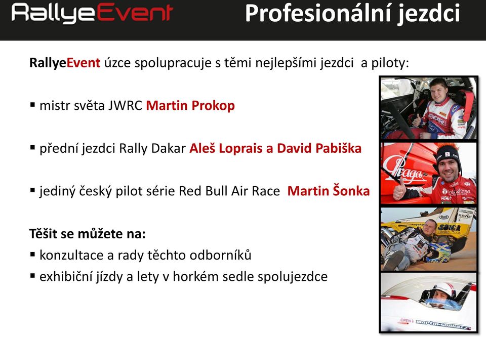 David Pabiška jediný český pilot série Red Bull Air Race Martin Šonka Těšit se