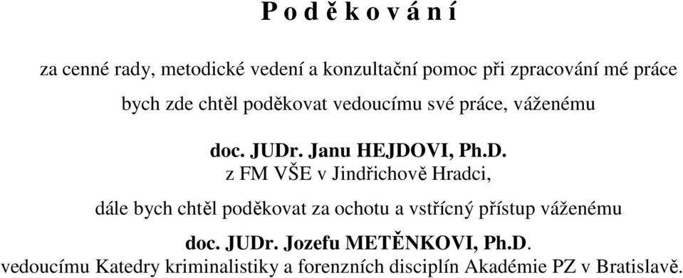 . Janu HEJDO