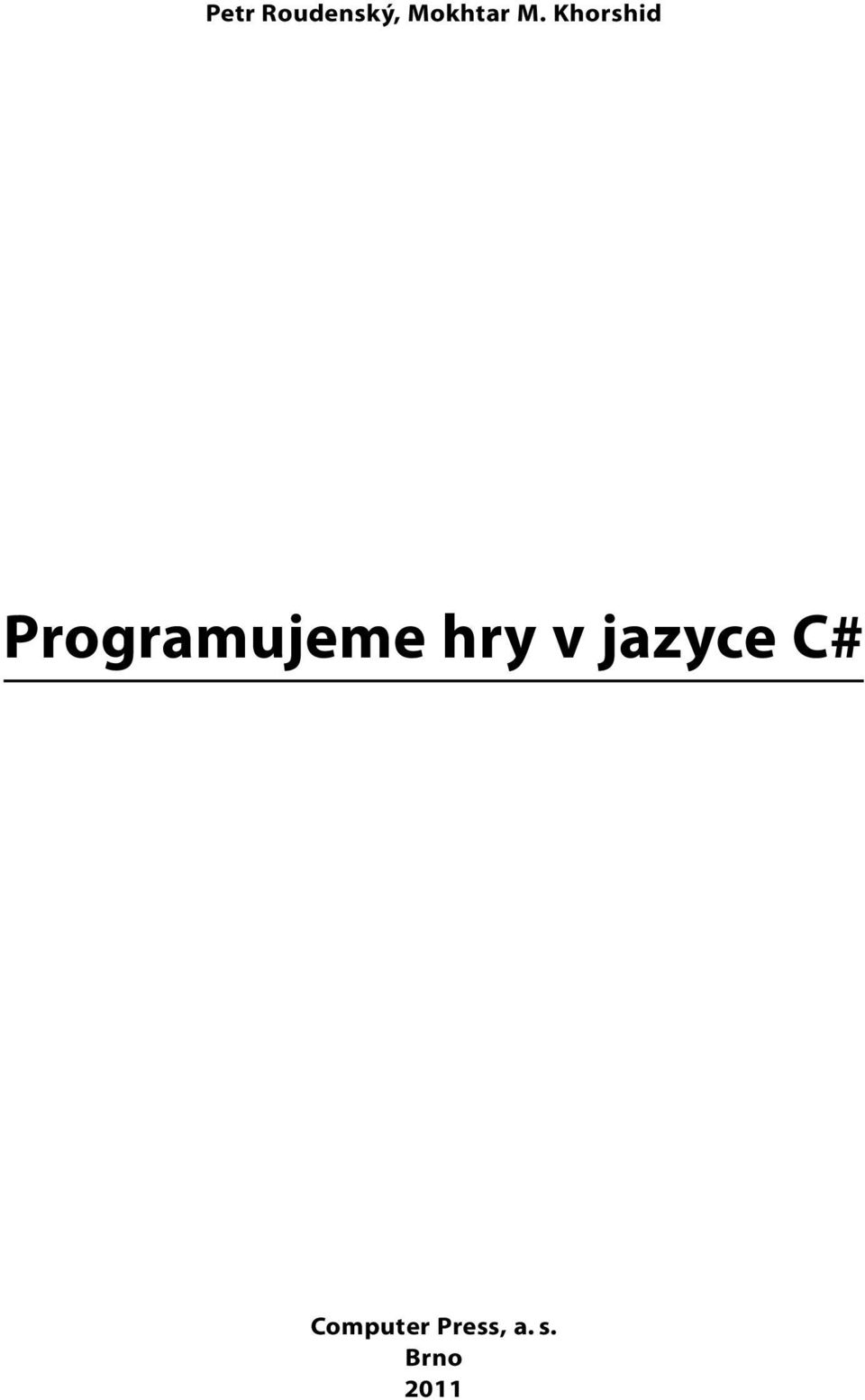 Programujeme hry v