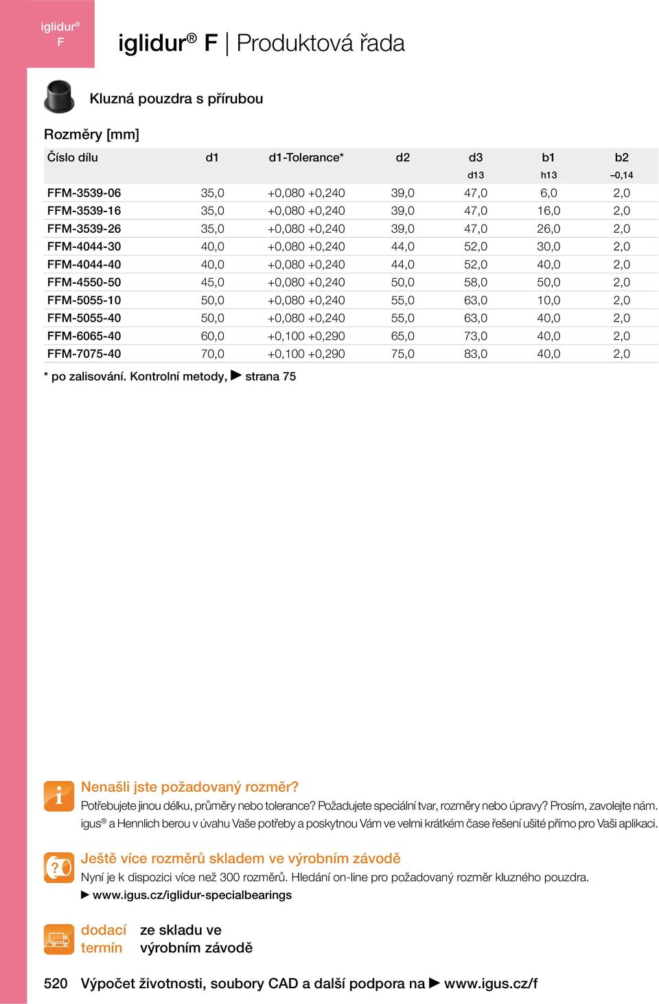 50,0 2,0 M-5055-10 50,0 +0,080 +0,240 55,0 63,0 10,0 2,0 M-5055-40 50,0 +0,080 +0,240 55,0 63,0 40,0 2,0 M-6065-40 60,0 +0,100 +0,290 65,0 73,0 40,0 2,0 M-7075-40 70,0 +0,100 +0,290 75,0 83,0 40,0