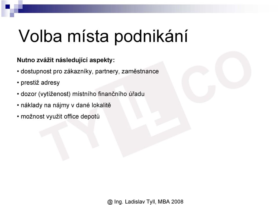 adresy dozor (vytíženost) místního finančního úřadu