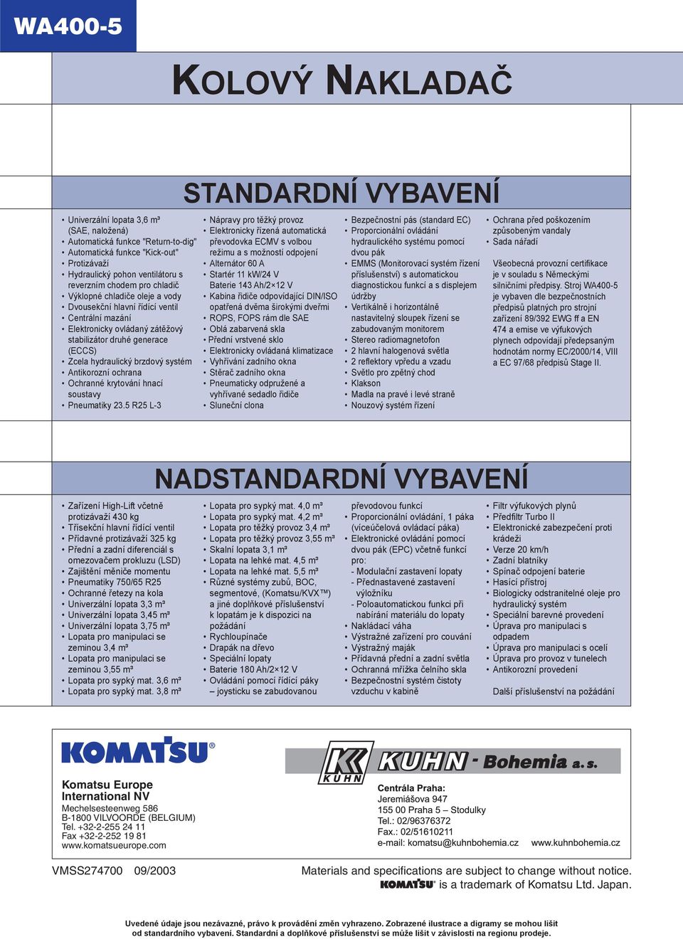 Ochranné krytování hnací soustavy Pneumatiky 23.