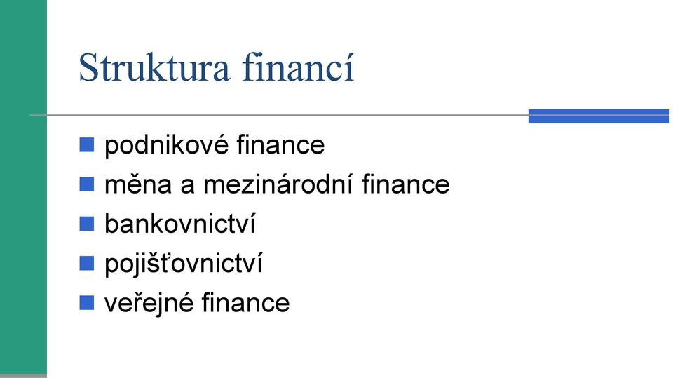 mezinárodní finance