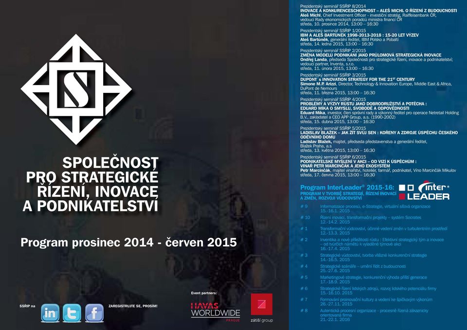 Rady ekonomických poradců ministra financí ČR středa, 10.