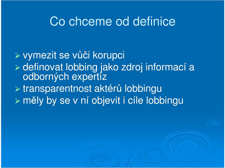 informací a odborných expertíz
