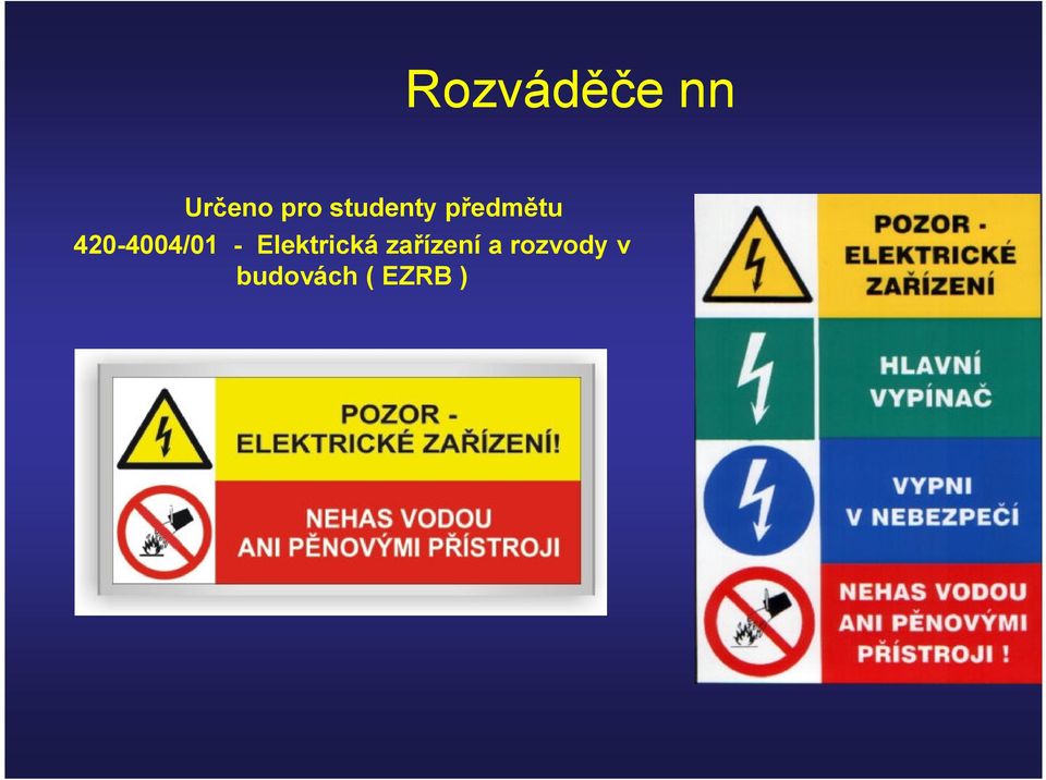 420-4004/01 - Elektrická