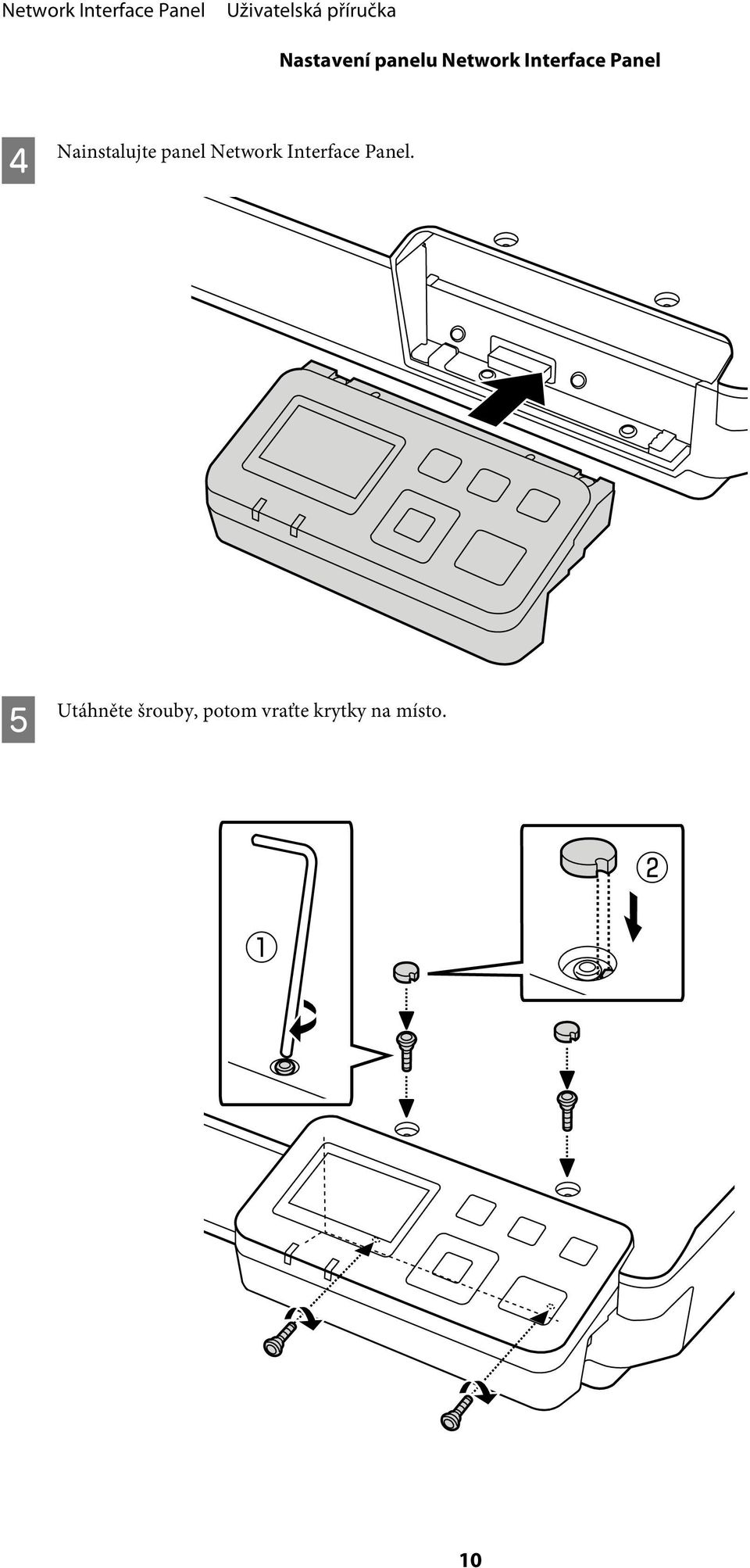 Interface Panel.