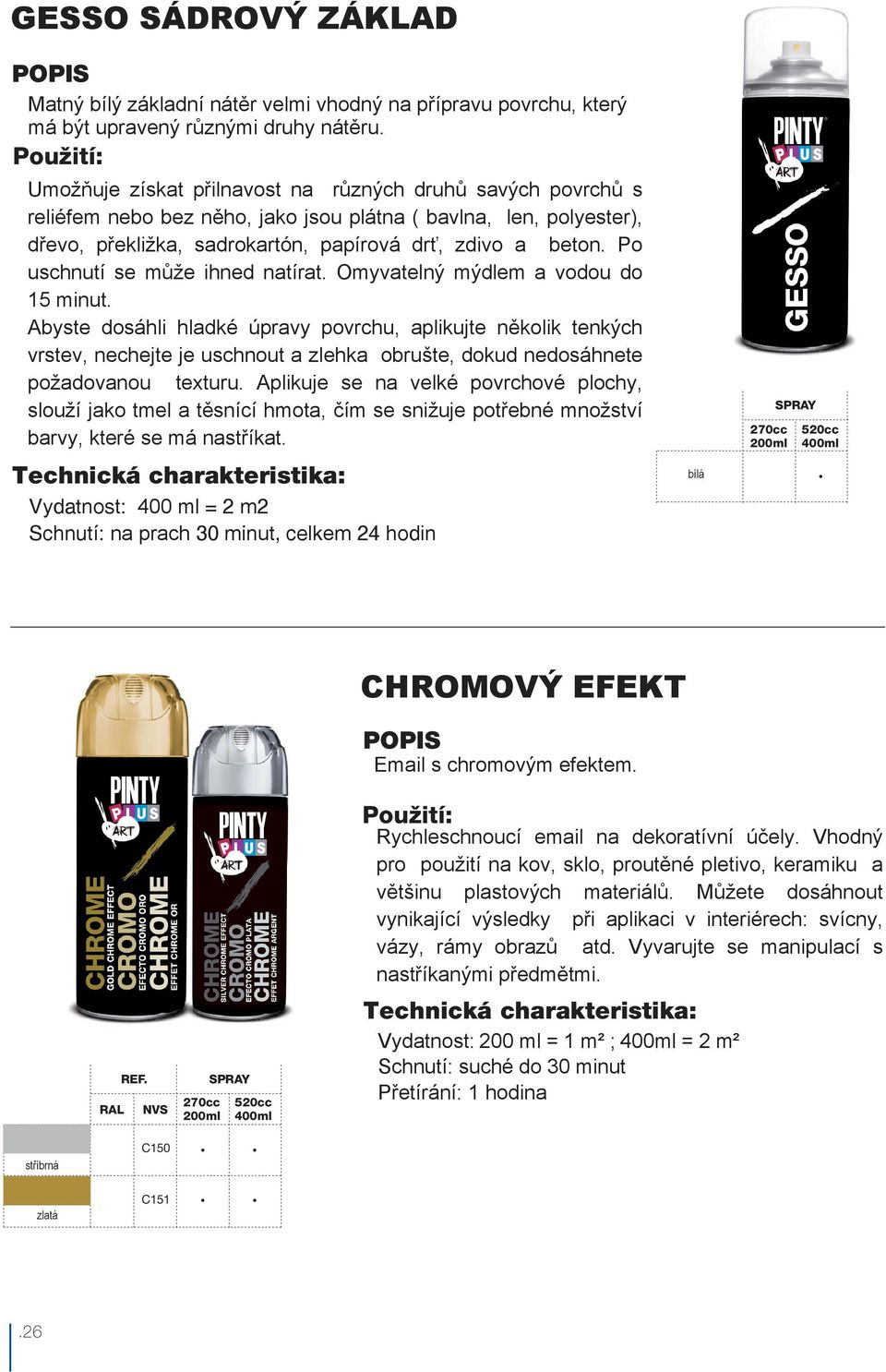 Po uschnutí se může ihned natírat. Omyvatelný mýdlem a vodou do 15 minut.
