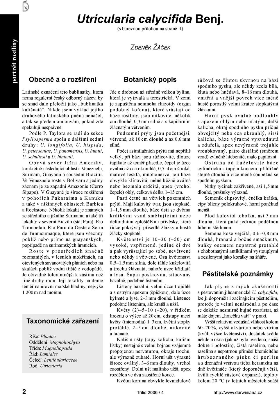 kališnatá. Nikde jsem výklad jejího druhového latinského jména nenašel, a tak se předem omlouvám, pokud zde spekuluji nesprávně. Podle P.