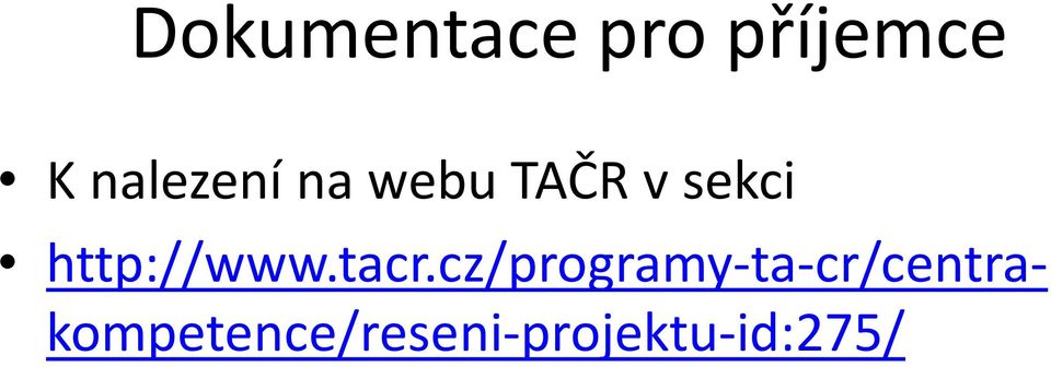 http://www.tacr.