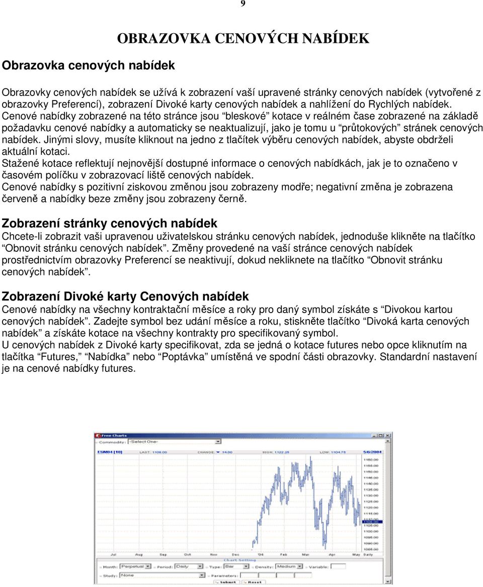Cenové nabídky zobrazené na této stránce jsou bleskové kotace v reálném ase zobrazené na základ požadavku cenové nabídky a automaticky se neaktualizují, jako je tomu u prtokových stránek cenových