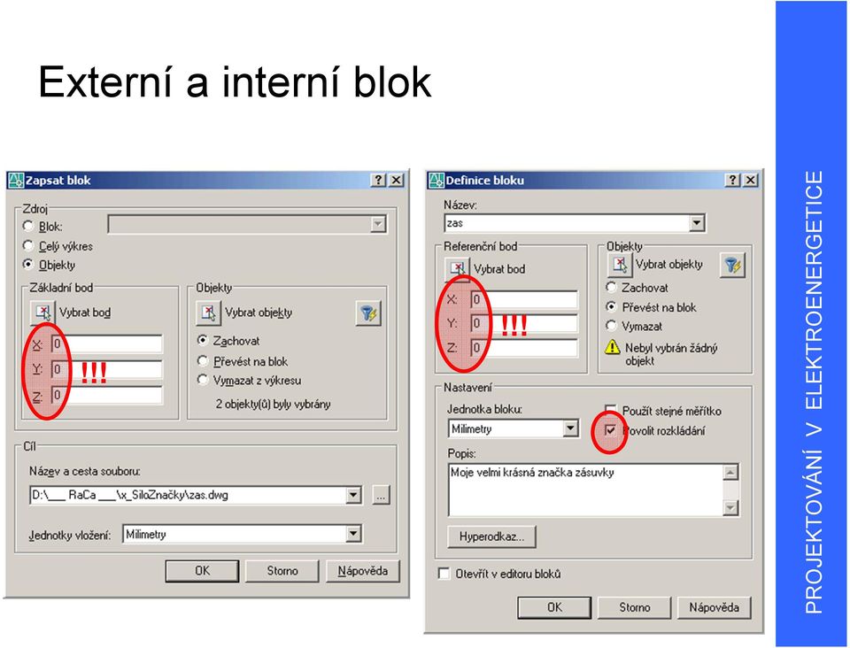 Bloky, externí reference - PDF Stažení zdarma