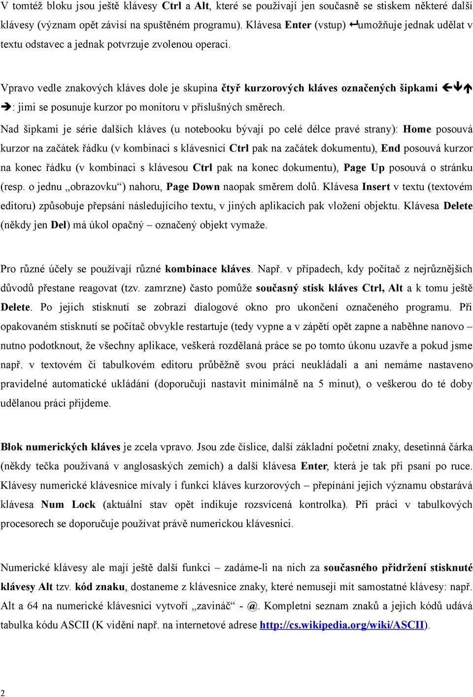 6. Klávesnice, myši a další vstupní zařízení - PDF Stažení zdarma