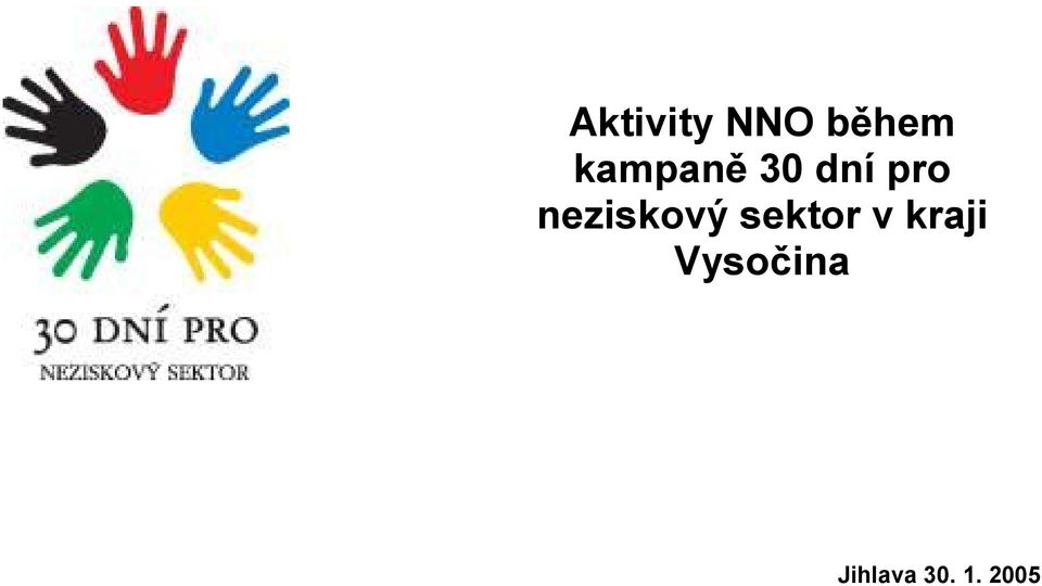 neziskový sektor v