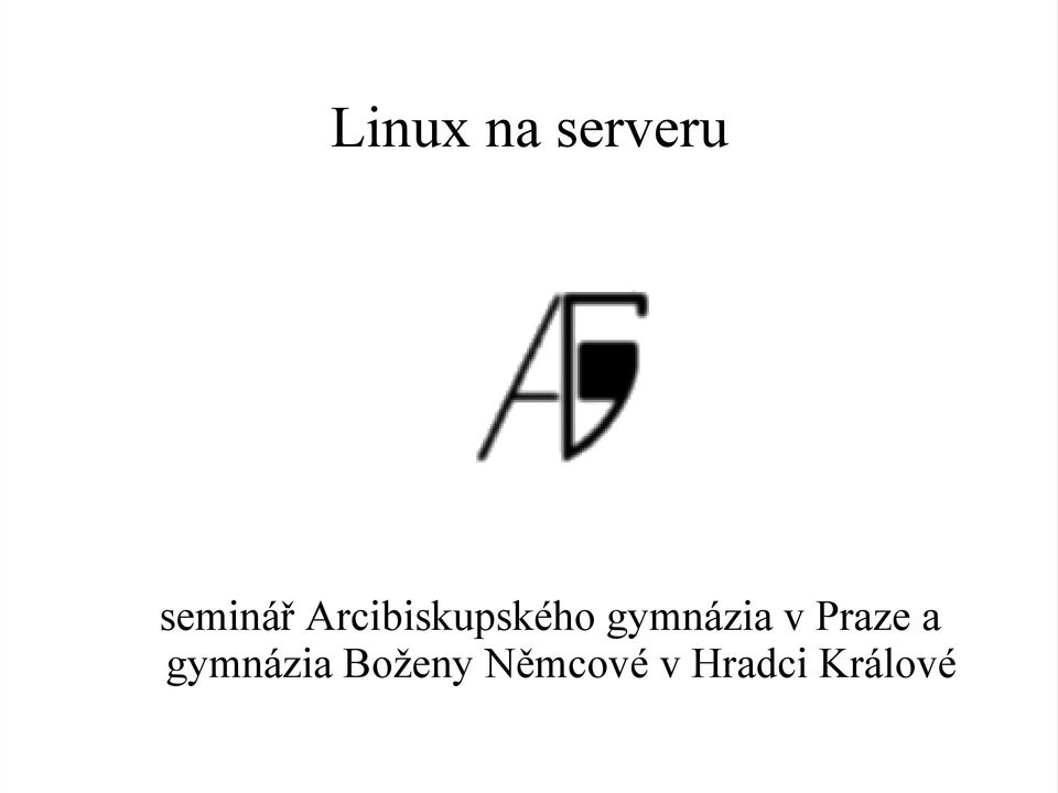 v Praze a gymnázia