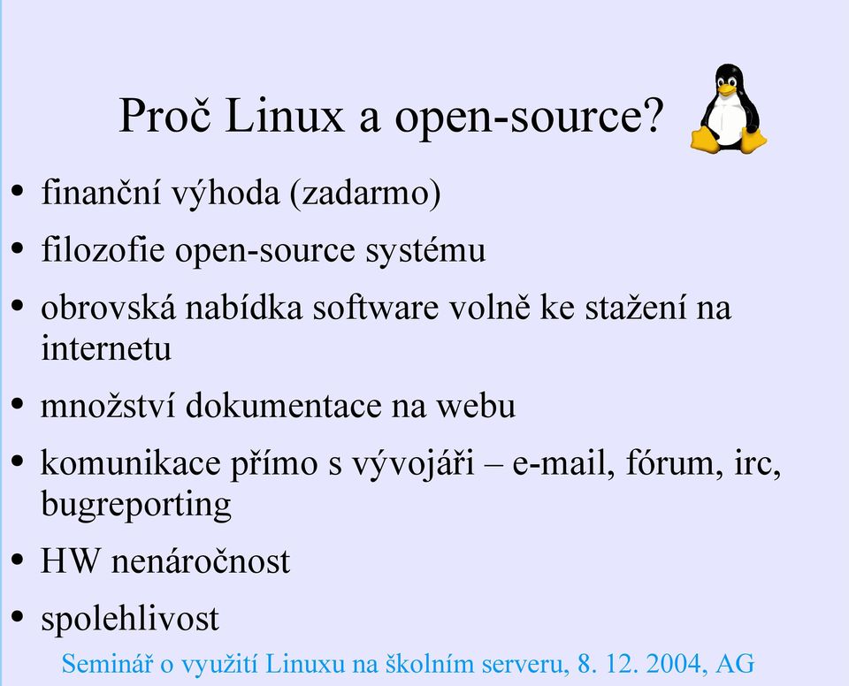 obrovská nabídka software volně ke stažení na internetu