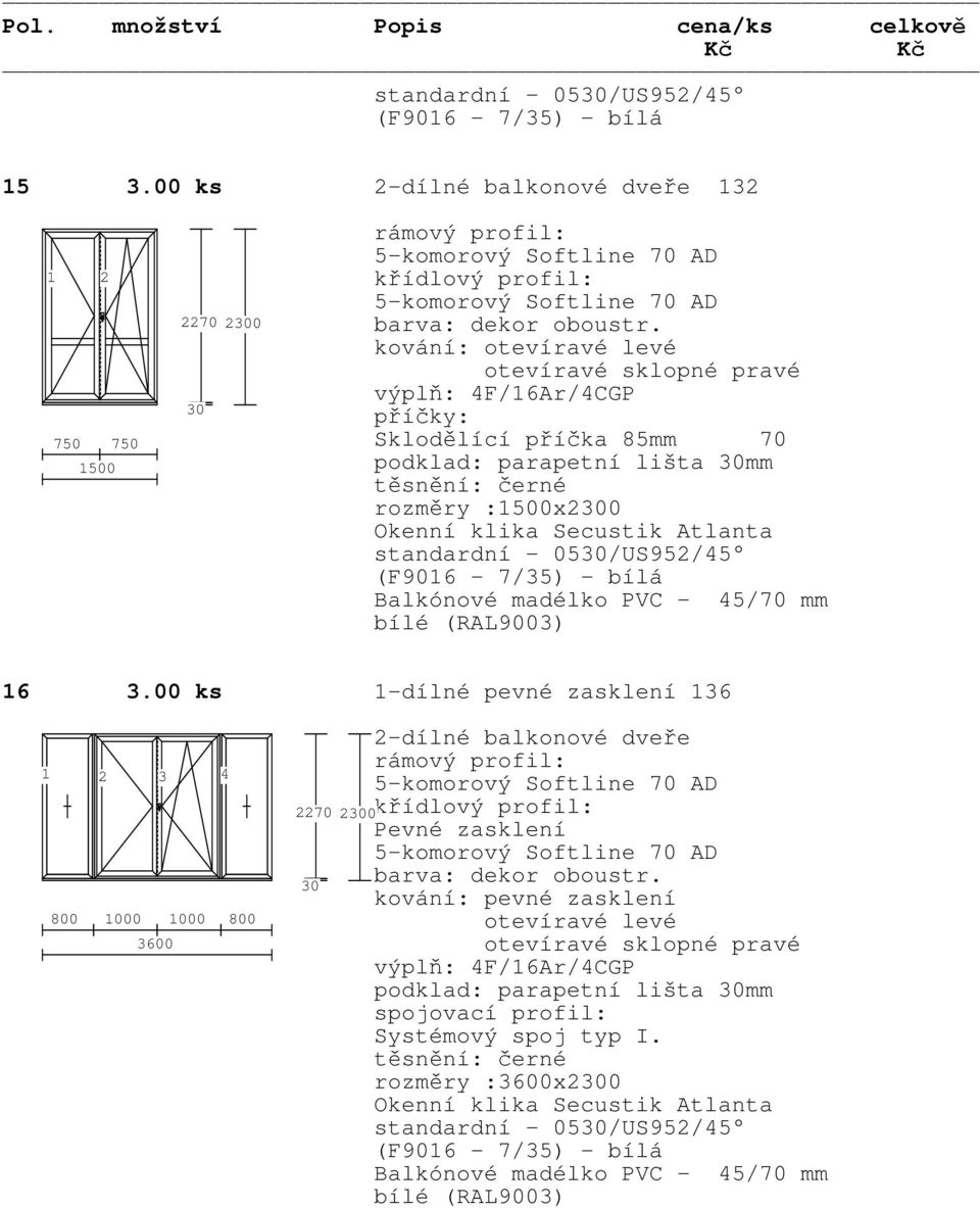 :500x20 standardní - 05/US952/45 6 3.