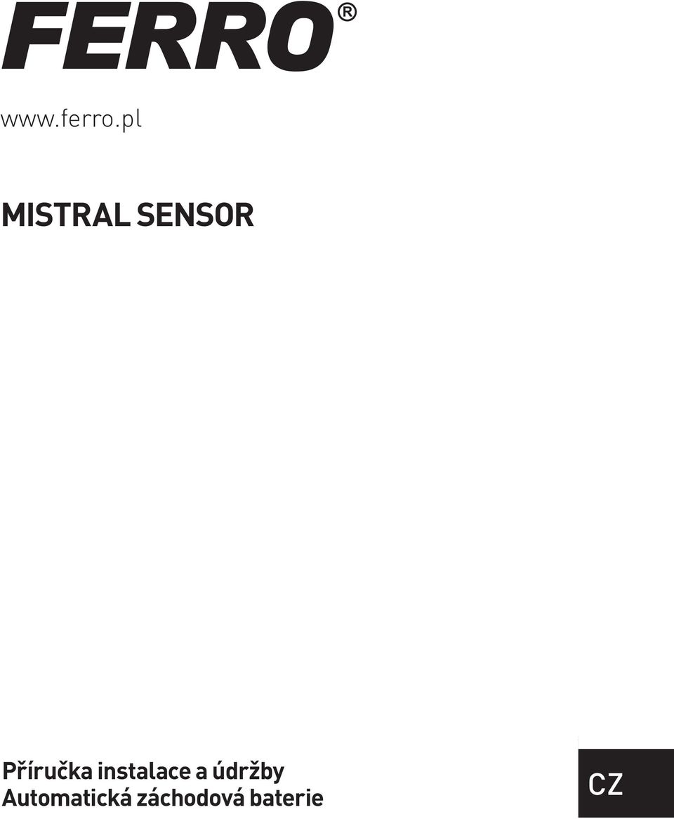 Příručka instalace a