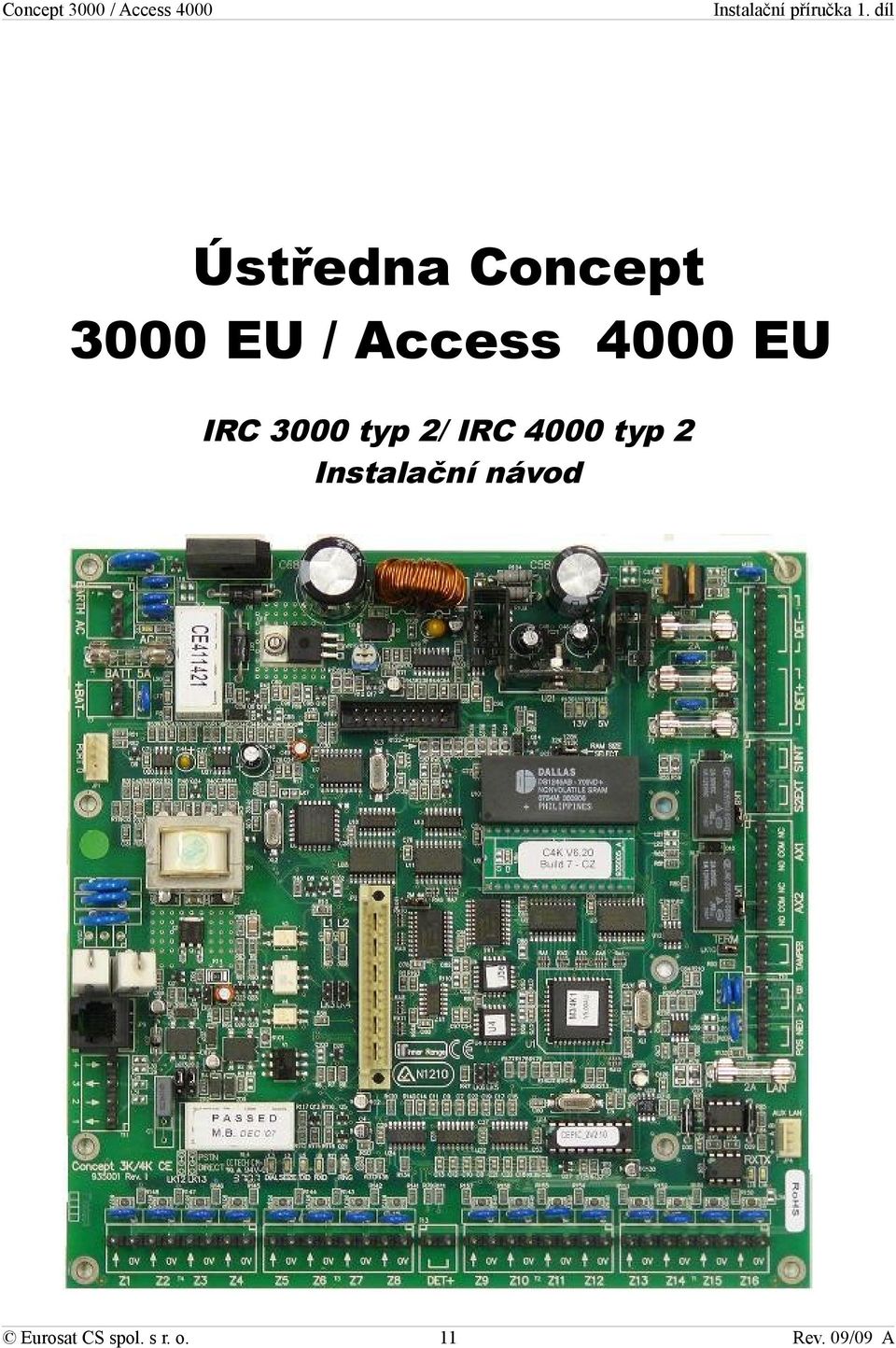 IRC 3000 typ 2/ IRC
