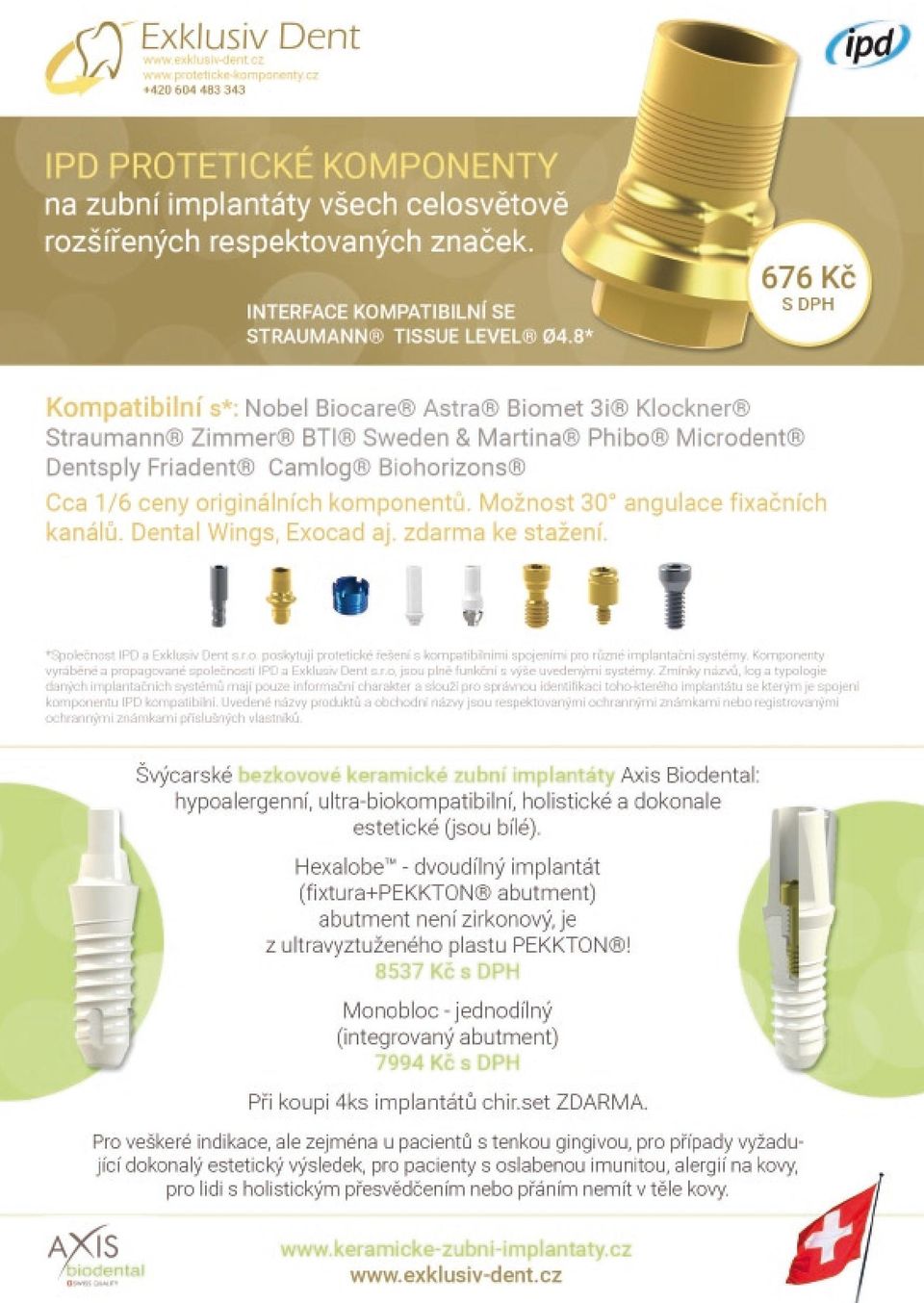 Neodent Lasak Dental Tech umístit vpravo Resorba