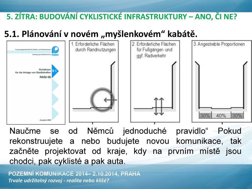 Naučme se od Němců jednoduché pravidlo Pokud rekonstruujete a nebo