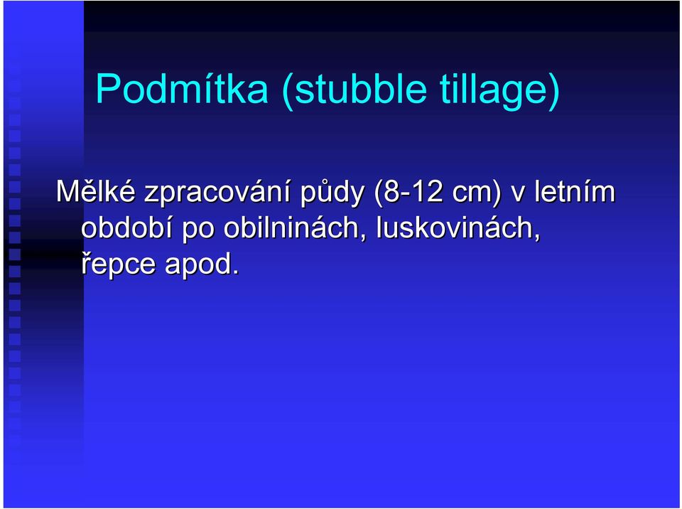 cm) v letním období po