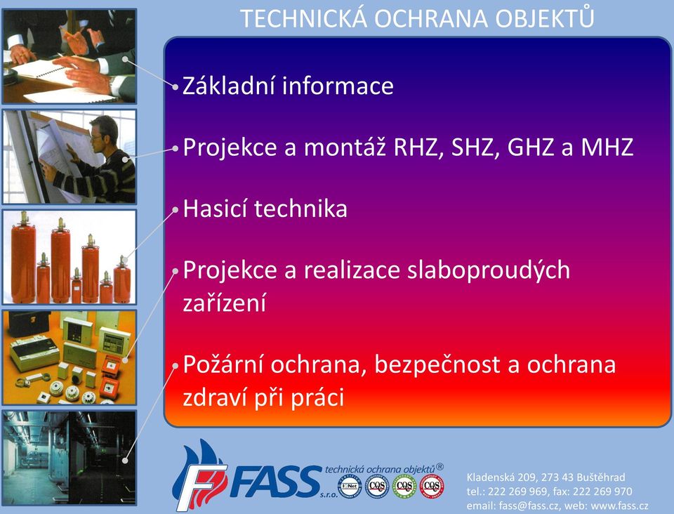 technika Projekce a realizace slaboproudých