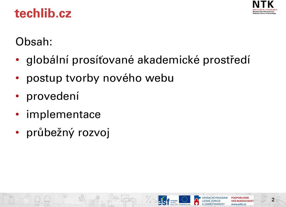 akademické prostředí postup