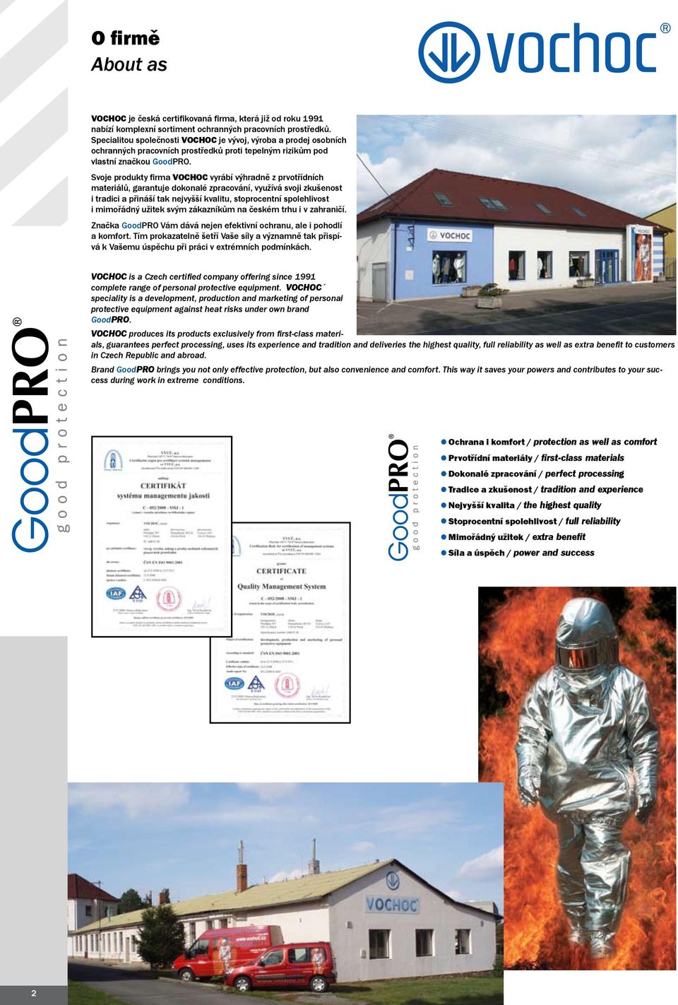 O firmě About as. l Ochrana i komfort / protection as well as comfort. l  Prvotřídní materiály / first-class materials - PDF Free Download