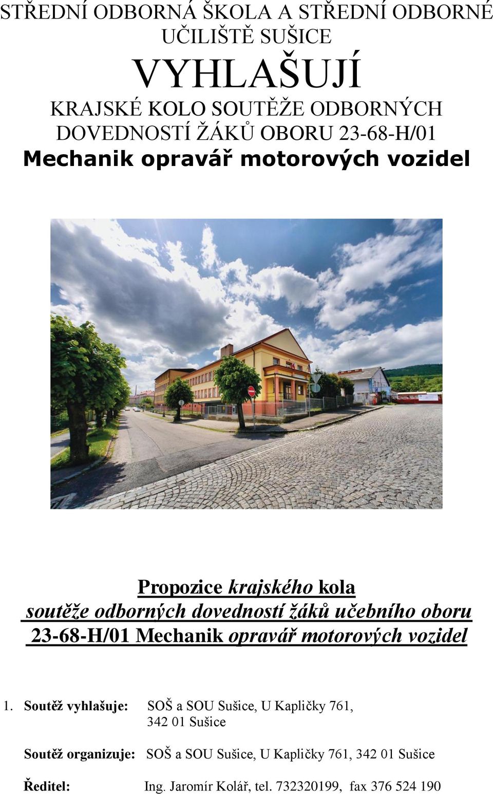 23-68-H/01 Mechanik opravář motorových vozidel 1.