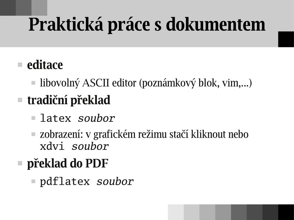 ..) tradiční překlad latex soubor zobrazení: v