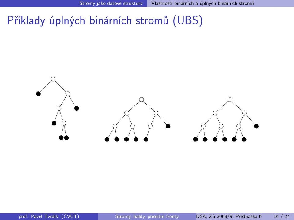 stromů (UBS) prof.