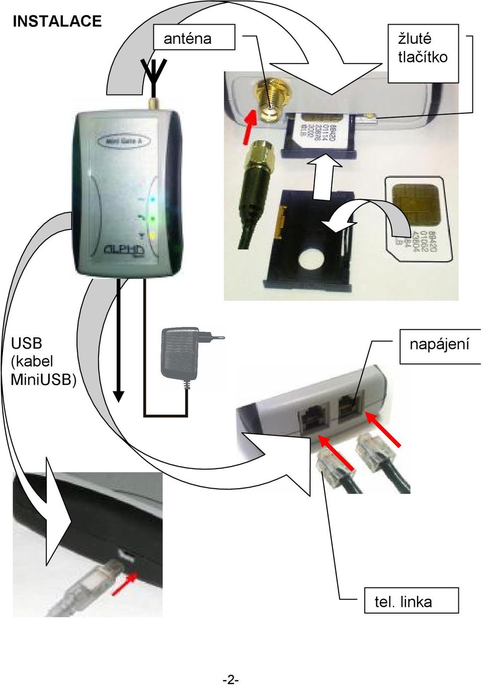 (kabel MiniUSB)