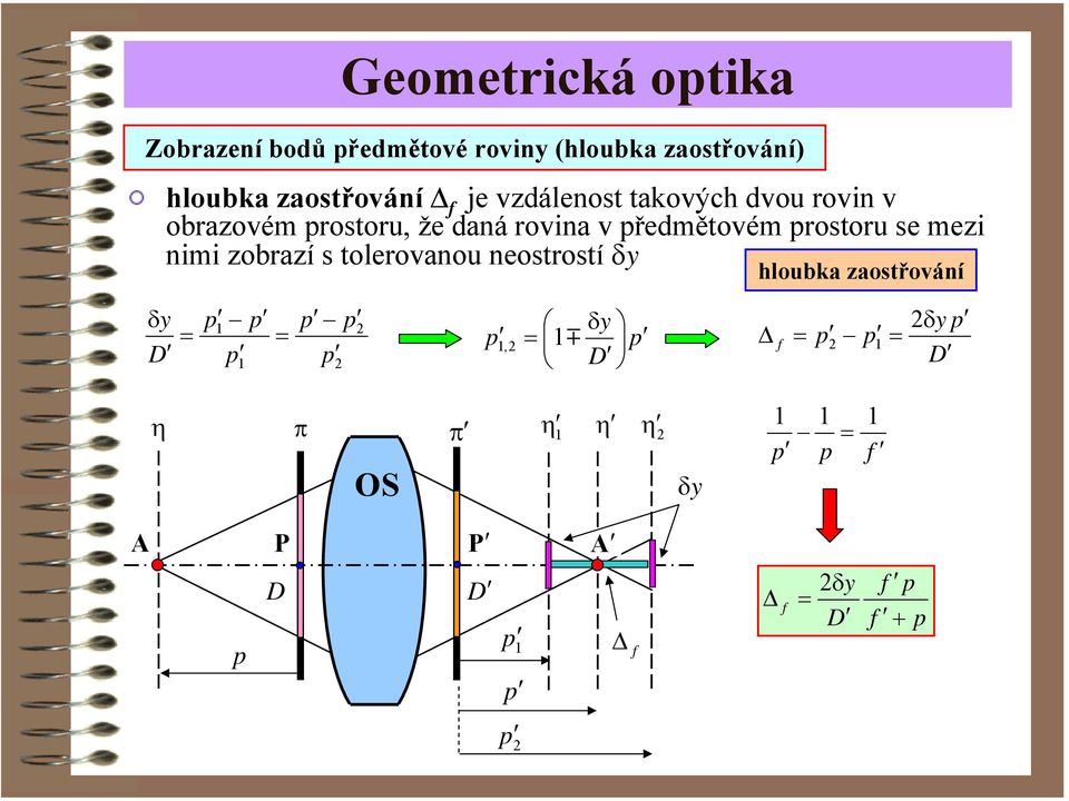 rostoru, že daná rovina v ředmětovém rostoru se mezi nimi zobrazí s