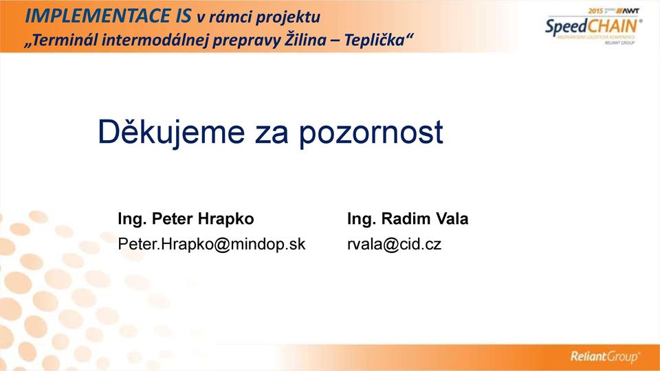 Ing. Peter Hrapko Peter.