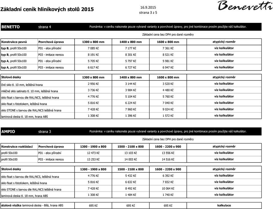 sklo tl 10 mm, leštěná hrana mléčné sklo satinato tl 10 mm, leštěná hrana 1300 x 800 mm 1400 x 800 mm 1600 x 800 mm 2 956 Kč 3 144 Kč 3 520 Kč 3 736 Kč 3 984 Kč 4 480 Kč 4 776 Kč 5 104 Kč 5 760 Kč 5