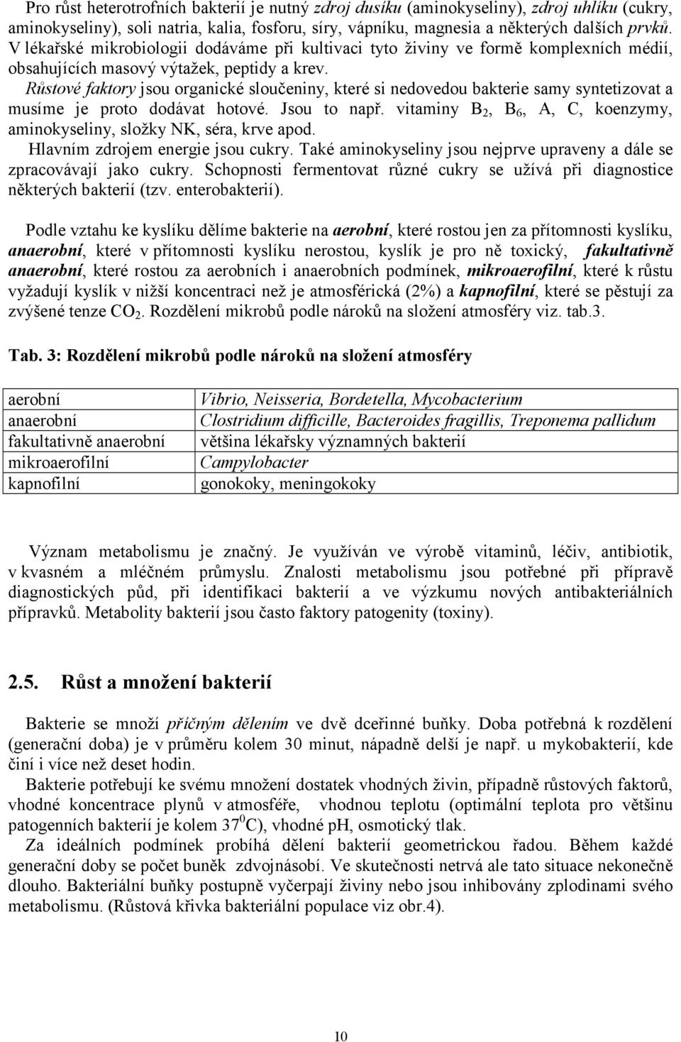 Růstové faktory jsou organické sloučeniny, které si nedovedou bakterie samy syntetizovat a musíme je proto dodávat hotové. Jsou to např.