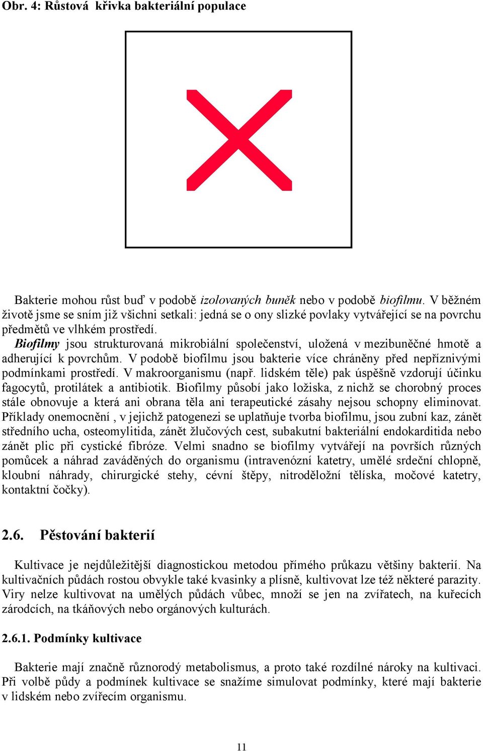 Biofilmy jsou strukturovaná mikrobiální společenství, uložená v mezibuněčné hmotě a adherující k povrchům. V podobě biofilmu jsou bakterie více chráněny před nepříznivými podmínkami prostředí.